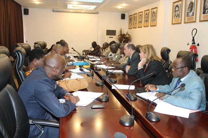 Réunion du comité de réforme avec une délégation de AFRITAC de l’Ouest